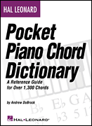 Hal Leonard Pocket Piano Chord Dictionary book cover